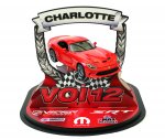 VOI 12 Thursday Centerpiece - NEW Viper Diecast in Red!